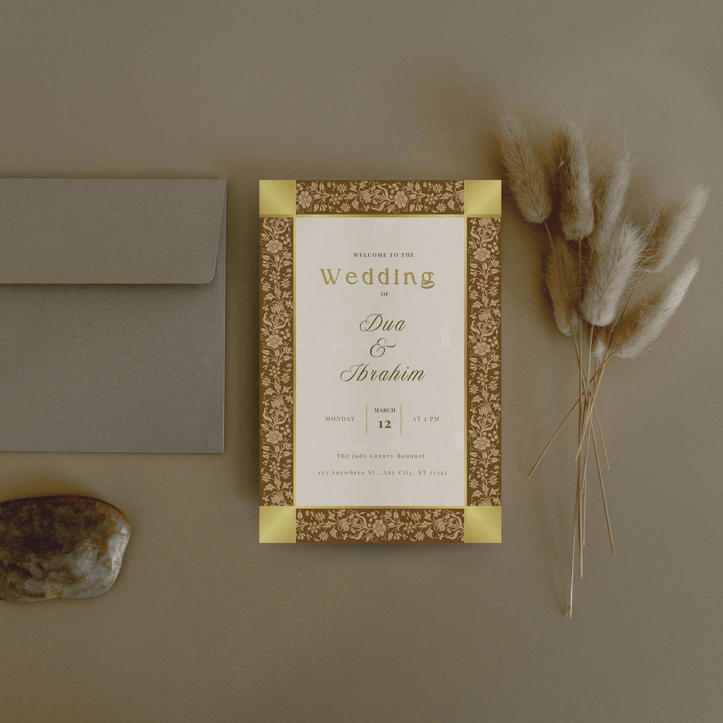 Imperial Fleur de Luxe Invitation